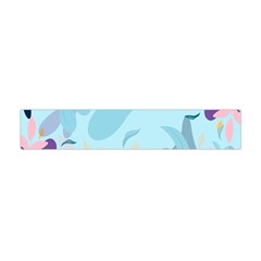 Nature Leaves Plant Background Flano Scarf (mini) by Mariart