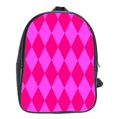 Pinkdiomands School Bag (xl) by DayDreamersBoutique