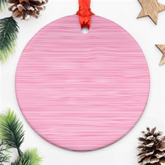 Pink Knitting Ornament (round) by goljakoff