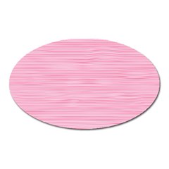 Pink Knitting Oval Magnet by goljakoff