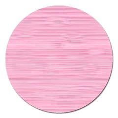 Pink Knitting Magnet 5  (round) by goljakoff