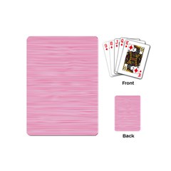 Pink Knitting Playing Cards Single Design (mini) by goljakoff