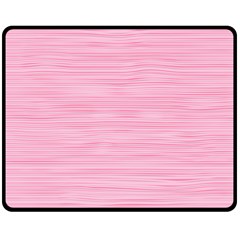 Pink Knitting Double Sided Fleece Blanket (medium)  by goljakoff