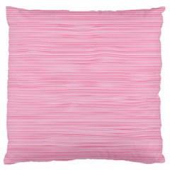 Pink Knitting Large Flano Cushion Case (one Side) by goljakoff