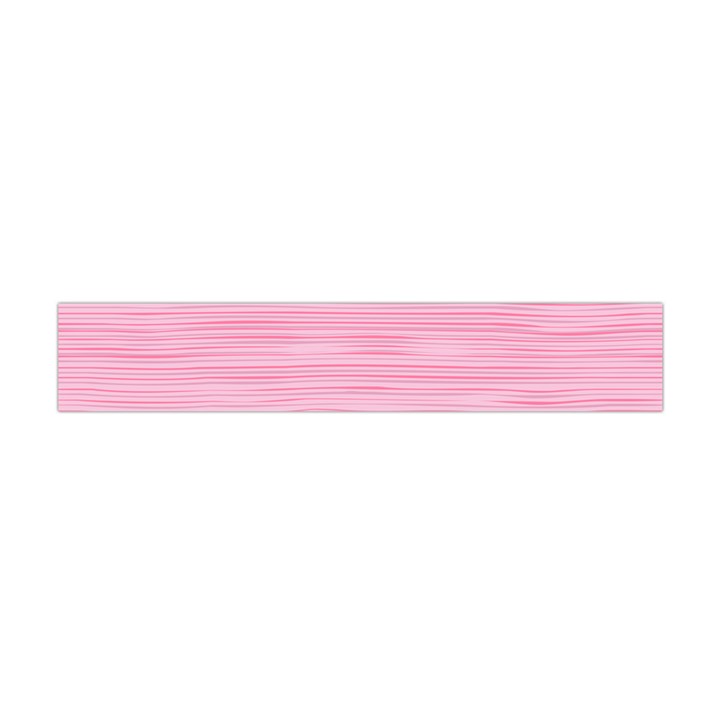 Pink knitting Flano Scarf (Mini)