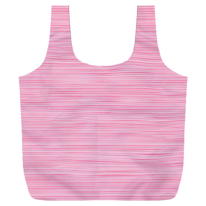 Pink knitting Full Print Recycle Bag (XXL)