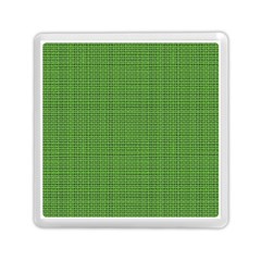 Green Knitting Memory Card Reader (square) by goljakoff