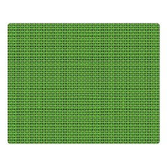 Green Knitting Double Sided Flano Blanket (large)  by goljakoff