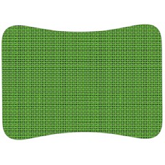 Green Knitting Velour Seat Head Rest Cushion by goljakoff