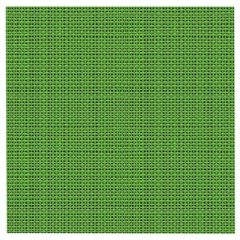 Green Knitting Wooden Puzzle Square by goljakoff