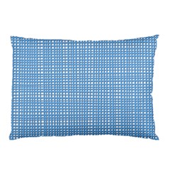 Blue Knitting Pillow Case by goljakoff