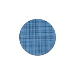 Blue Knitting Pattern Golf Ball Marker by goljakoff