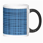 Blue knitting pattern Morph Mugs Right