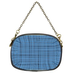 Blue Knitting Pattern Chain Purse (two Sides) by goljakoff