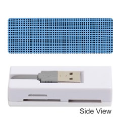 Blue Knitting Pattern Memory Card Reader (stick) by goljakoff