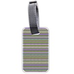 Vintage knitting Luggage Tag (two sides) Front