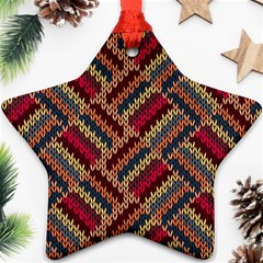 Geometric Knitting Ornament (star) by goljakoff