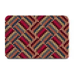 Geometric Knitting Plate Mats by goljakoff