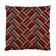 Geometric Knitting Standard Cushion Case (one Side) by goljakoff