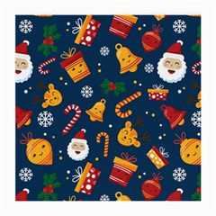 Christmas Love 2 Medium Glasses Cloth (2 Sides) by designsbymallika