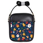 Christmas Love 2 Girls Sling Bag Front