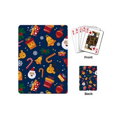 Christmas Love 2 Playing Cards Single Design (mini) by designsbymallika