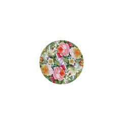 Vintage Flowers 1  Mini Buttons by goljakoff