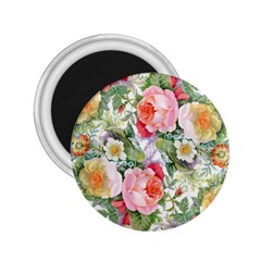 Vintage flowers 2.25  Magnets