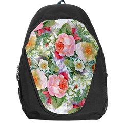 Vintage Flowers Backpack Bag by goljakoff