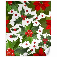 Christmas Berries Canvas 16  X 20  by goljakoff