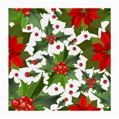 Christmas Berries Medium Glasses Cloth by goljakoff