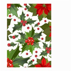 Christmas Berries Small Garden Flag (two Sides) by goljakoff