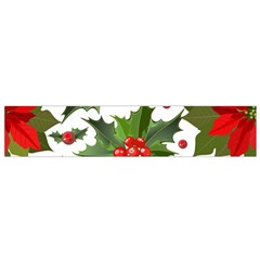 Christmas Berries Small Flano Scarf by goljakoff