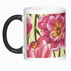 Retro Flowers Morph Mugs by goljakoff