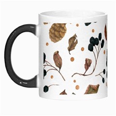 Pine Cones Love Christmas Candles Morph Mugs by designsbymallika