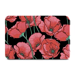 Red Flowers Plate Mats by goljakoff