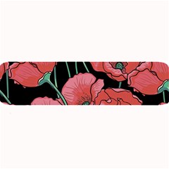 Red Flowers Large Bar Mats by goljakoff