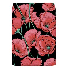 Red Flowers Removable Flap Cover (s) by goljakoff