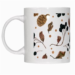 Pine Cones Love White Mugs by designsbymallika