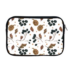 Pine Cones Love Apple Macbook Pro 17  Zipper Case by designsbymallika