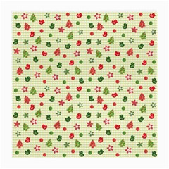 Cute Christmas Pattern Medium Glasses Cloth by designsbymallika