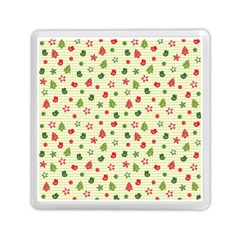 Cute Christmas Pattern Memory Card Reader (square) by designsbymallika