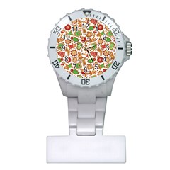 Christmas Love 6 Plastic Nurses Watch by designsbymallika