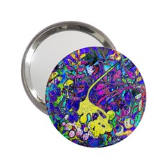 Vibrant Abstract Floral/rainbow Color 2 25  Handbag Mirrors by dressshop