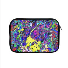 Vibrant Abstract Floral/rainbow Color Apple Macbook Pro 15  Zipper Case by dressshop