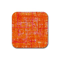 Mosaic Tapestry Rubber Coaster (square)  by essentialimage