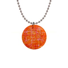 Mosaic Tapestry 1  Button Necklace by essentialimage