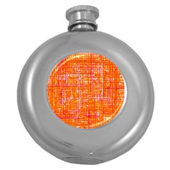 Mosaic Tapestry Round Hip Flask (5 Oz) by essentialimage