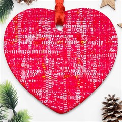 Mosaic Tapestry Ornament (heart) by essentialimage