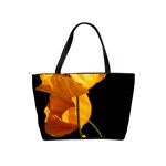 Yellow Poppies Classic Shoulder Handbag Back